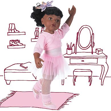 Gotz Hannah at The Ballet 19.5" Poseable Doll and Accessories with Hair to Wash & Style