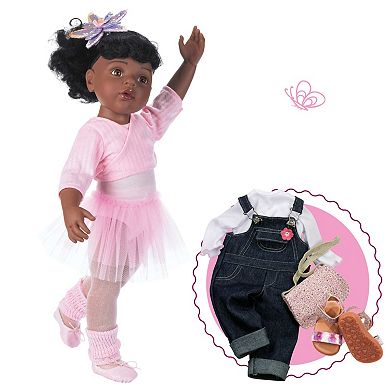 Gotz Hannah at The Ballet 19.5" Poseable Doll and Accessories with Hair to Wash & Style