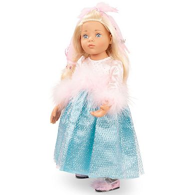 Gotz Marie 19.5" Happy Kidz Poseable Vinyl Multi-Jointed Baby Doll and Accessories with Hair to Wash & Style