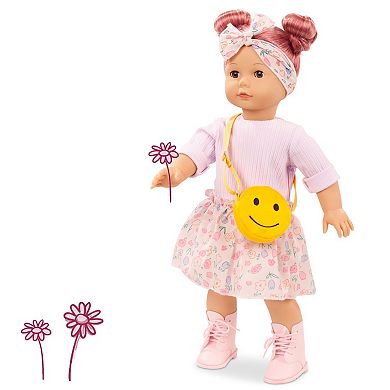 Gotz Precious Day Leni 18" Soft Body Baby Doll and Accessories with Hair to Wash & Style