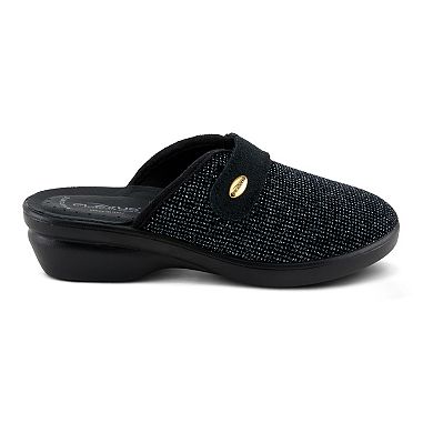 Flexus by Spring Step Women's Merula-Sparkle Clog Slippers