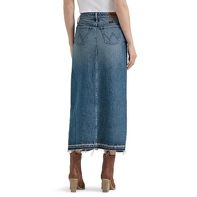 Women's Wrangler Denim Maxi Skirt