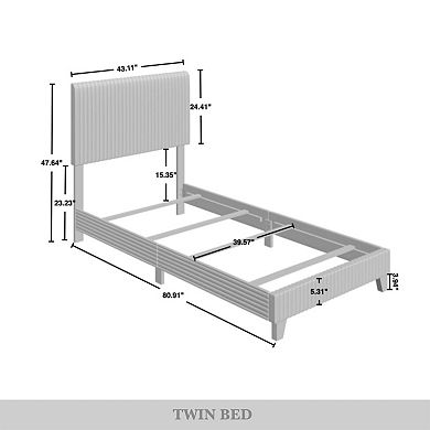 Chic Upholstered Bed