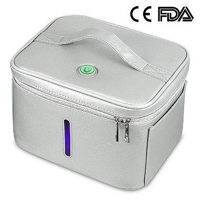 Portable Uv Disinfection Bag - Usb-powered Led Uv Sanitizer, Travel Cleaner