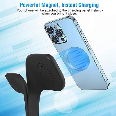 4-in-1 Magnetic Wireless Charger - 15w Fast Charge, Nightlight, For Iphone/iwatch/airpods