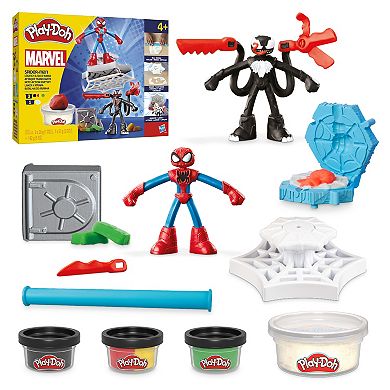 Play-Doh Marvel Spider-Man Launch & Slice Battle Playset