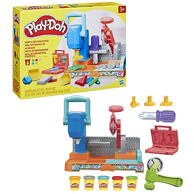 Play-Doh Stamp & Saw Tool Bench Playset
