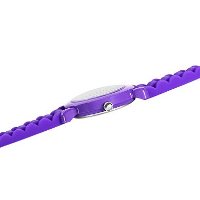 Disney's The Little Mermaid Live Action Kids' Purple Time Teacher Watch WDS001407