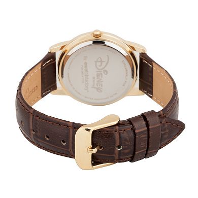 Disney's Mickey Mouse Men's Gold Cardiff Alloy Watch WDS000406