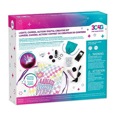 Make It Real 3C4G Lights, Camera, Action! 12-Piece Digital Creator Set 