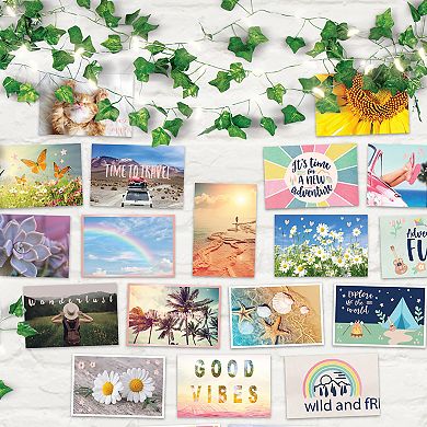 Make It Real 3C4G 28-Piece Photo Collage & Ivy Fairy Lights Set