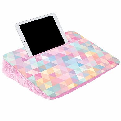 Make It Real 3C4G: Triangle Faux Fur Lap Desk 