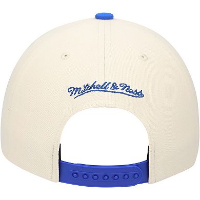 Men's Mitchell & Ness Cream Kansas City Royals Pro Crown Adjustable Hat