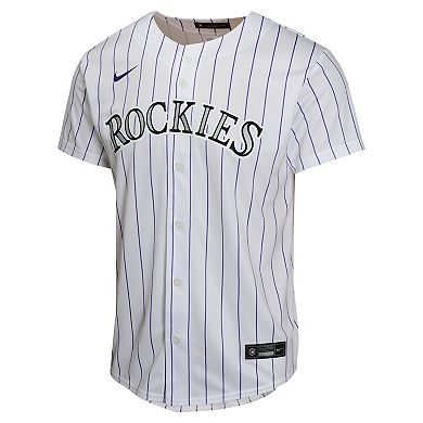 Youth Nike Kris Bryant White Colorado Rockies Home Game Player Jersey