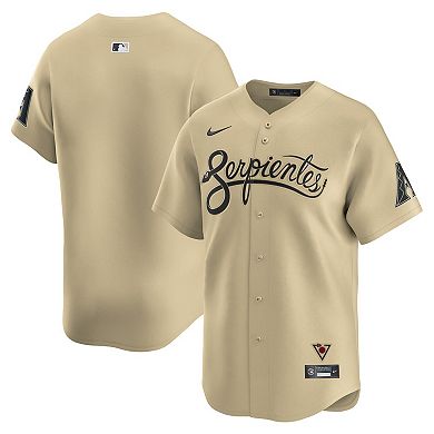 Men's Nike  Sand Arizona Diamondbacks City Connect Limited Jersey