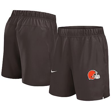 Men's Nike Brown Cleveland Browns Blitz Victory Performance Shorts