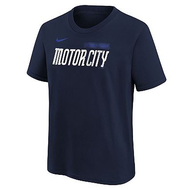 Youth Nike Spencer Torkelson Navy Detroit Tigers 2024 City Connect Name & Number T-Shirt