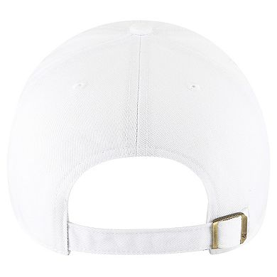 Men's '47 White New York Rangers Clean Up Adjustable Hat