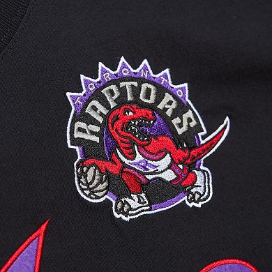 Men's Mitchell & Ness Tracy McGrady Black Toronto Raptors Premium Nickname T-Shirt