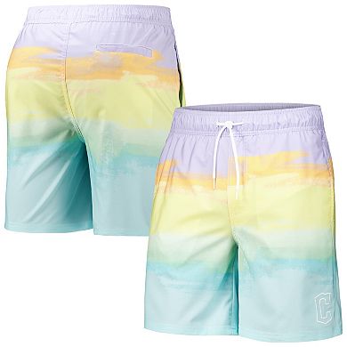 Men's G-III Sports by Carl Banks Cleveland Guardians Perfect Game Volley Board Shorts