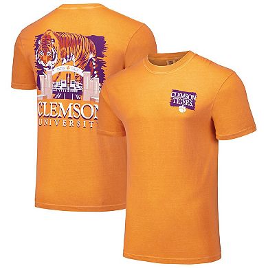 Unisex Orange Clemson Tigers Hyper Local Stadium Walkway Animal T-Shirt