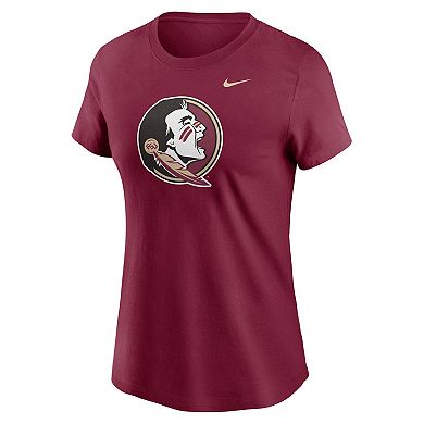Women's Nike Garnet Florida State Seminoles Primetime Evergreen Logo T-Shirt