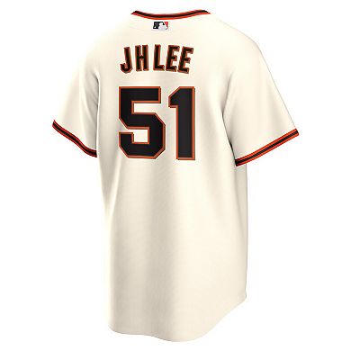 Men's Nike Jung Hoo Lee Cream San Francisco Giants Home Replica Player Jersey