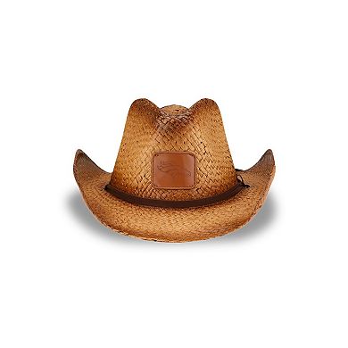 Unisex New Era Brown Denver Broncos Dutton Curved Brim Straw Hat