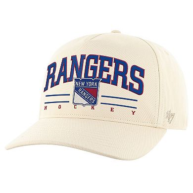 Men's '47 Cream New York Rangers Roscoe Hitch Adjustable Hat