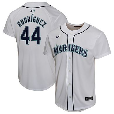 Youth Nike Julio Rodríguez White Seattle Mariners Home Game Player Jersey