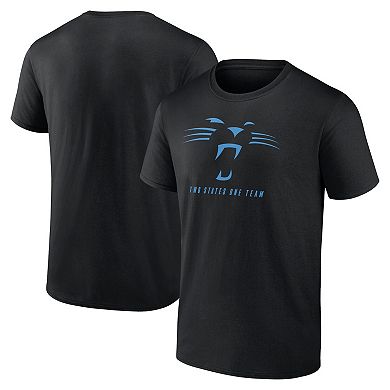 Men's Fanatics Black Carolina Panthers Hometown Offensive Drive T-Shirt