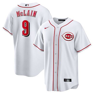 Men's Nike Matt McLain White Cincinnati Reds Home Replica Jersey