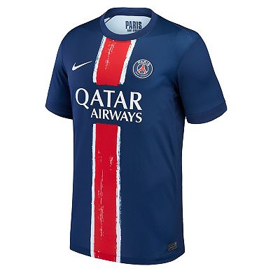 Youth Nike Lee Kang In Navy Paris Saint-Germain 2024/25 Replica Player Jersey