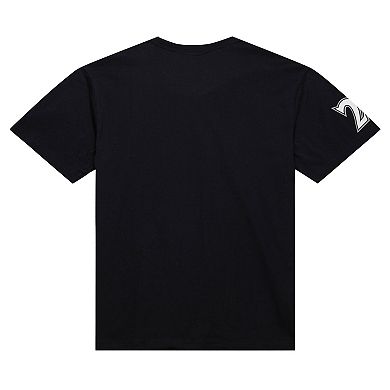 Men's Mitchell & Ness Kevin Garnett Black Minnesota Timberwolves Premium Nickname T-Shirt