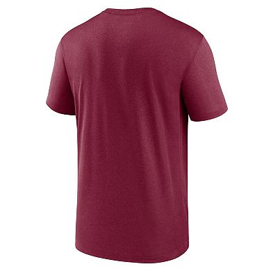 Men's Nike Garnet Florida State Seminoles 2024 Sideline Legend Performance  T-Shirt