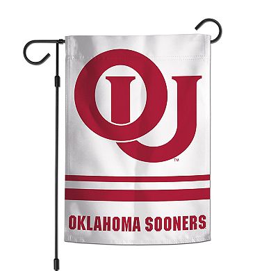 WinCraft Oklahoma Sooners 12'' x 18'' Double-Sided College Vault Garden Flag