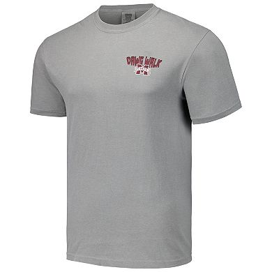 Unisex Gray Mississippi State Bulldogs Hyper Local Mascot Walk T-Shirt