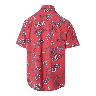 Men's Reyn Spooner Red St. Louis Cardinals Kekai Button-Down Shirt