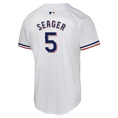 Youth Nike Corey Seager White Texas Rangers Home Game Player Jersey