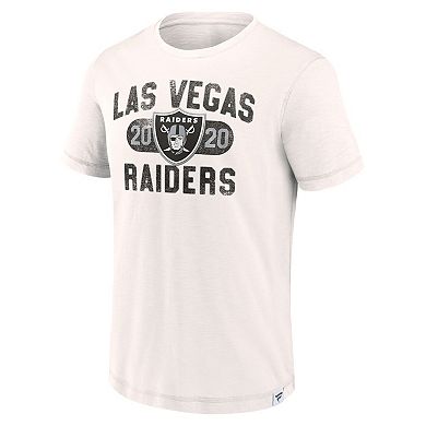 Men's Fanatics White Las Vegas Raiders Act Fast T-Shirt