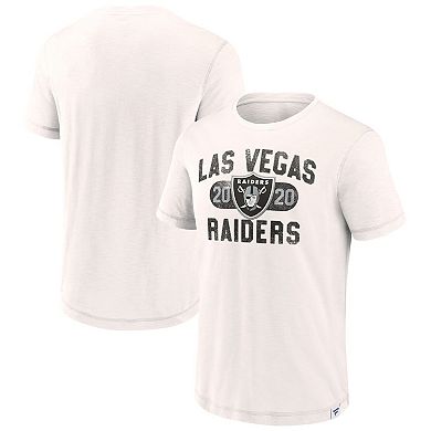 Men's Fanatics White Las Vegas Raiders Act Fast T-Shirt