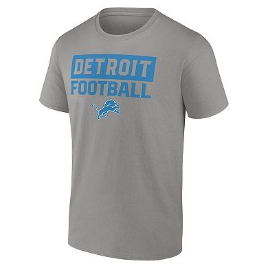 Men's Fanatics Detroit Lions Serve T-Shirt Combo Pack