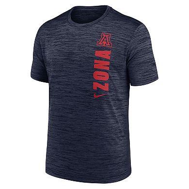 Men's Nike Navy Arizona Wildcats 2024 Sideline Velocity Performance  T-Shirt