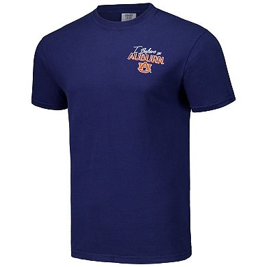 Unisex Navy Auburn Tigers Hyper Local Sunset Oaks T-Shirt