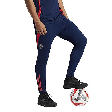 Men's adidas Navy Manchester United 2024/25 AEROREADY Training Pants