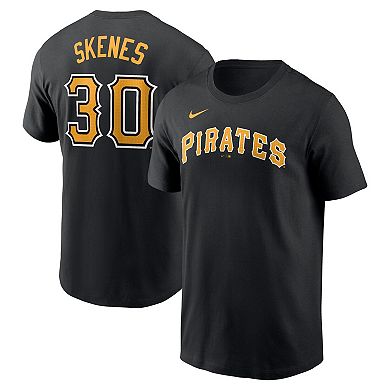 Men's Nike Paul Skenes Black Pittsburgh Pirates Fuse Name & Number T-Shirt