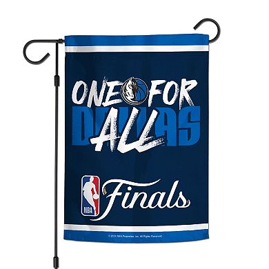 WinCraft Dallas Mavericks 2024 Western Conference Champions 12" x 18" Double-Sided Garden Flag