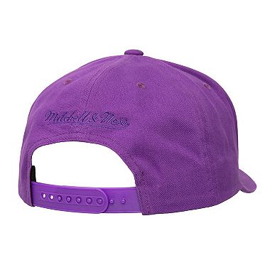 Men's Mitchell & Ness Purple Phoenix Suns Washed Out Tonal Logo Snapback Hat