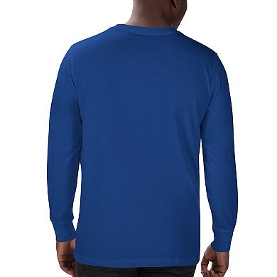 Men's Starter Royal New York Giants 1925 Collection Long Sleeve T-Shirt