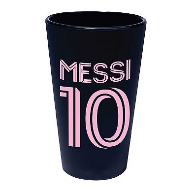 WinCraft Lionel Messi Inter Miami CF 16oz. Silicone Pint Glass